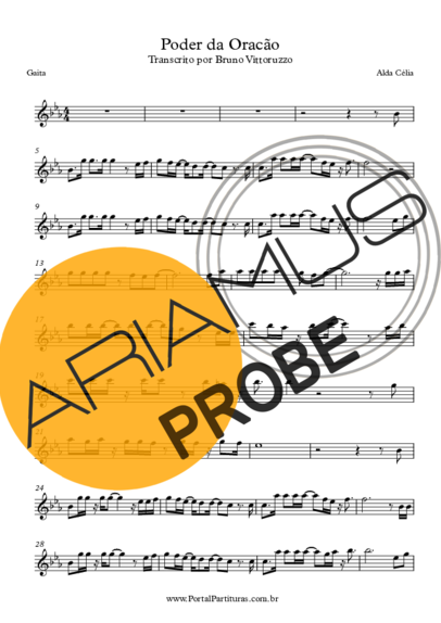 Alda Célia Poder da Oração score for Mundharmonica