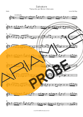 Lana Del Rey Salvatore score for Mundharmonica