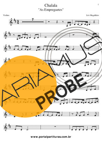 Léo Magalhães Chalala As Empreguetes (Novela Cheias de Charme) score for Geigen
