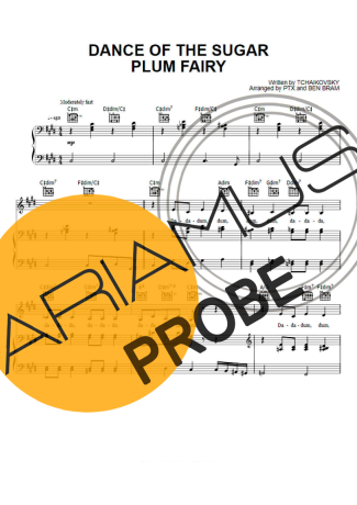 Pentatonix Dance Of The Sugar Plum Fairy Partituren für Klavier