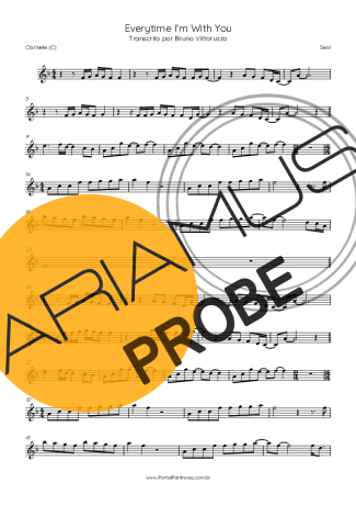 Seal Everytime I´m With You Partituren für Klarinette (C)