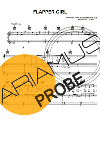 The Lumineers Flapper Girl Partituren für Klavier