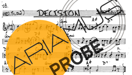 The Real Book of Jazz Decision score for Trompete
