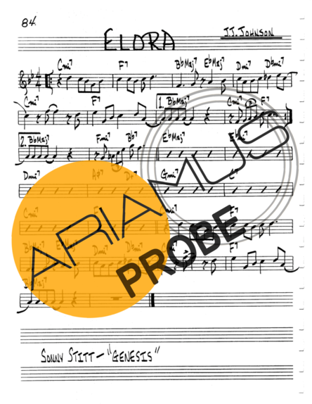 The Real Book of Jazz Elora score for Keys