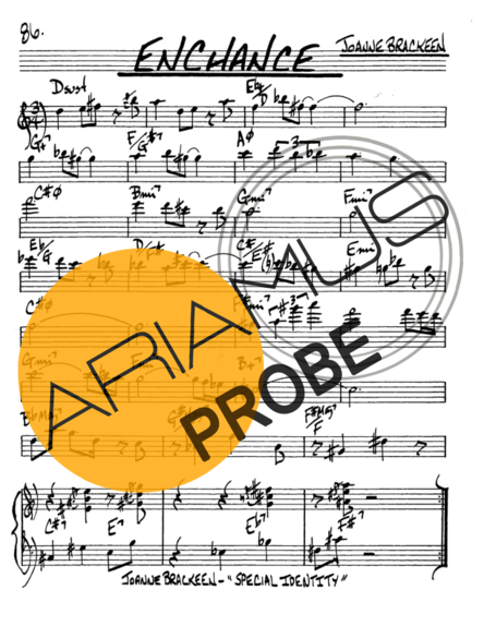 The Real Book of Jazz Enchance score for Alt-Saxophon