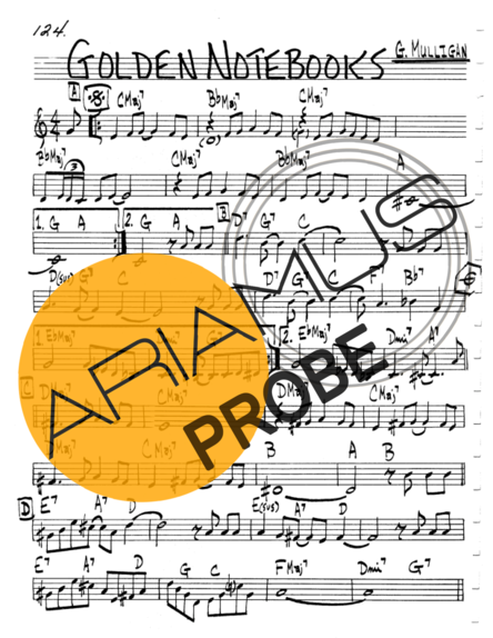 The Real Book of Jazz Golden Notebooks score for Geigen
