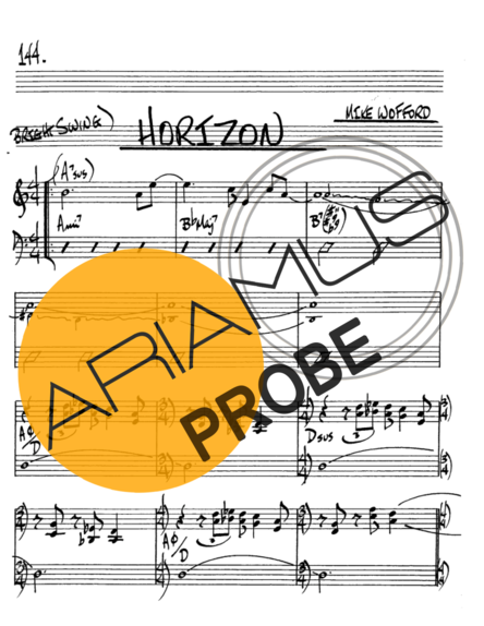 The Real Book of Jazz Horizon score for Alt-Saxophon