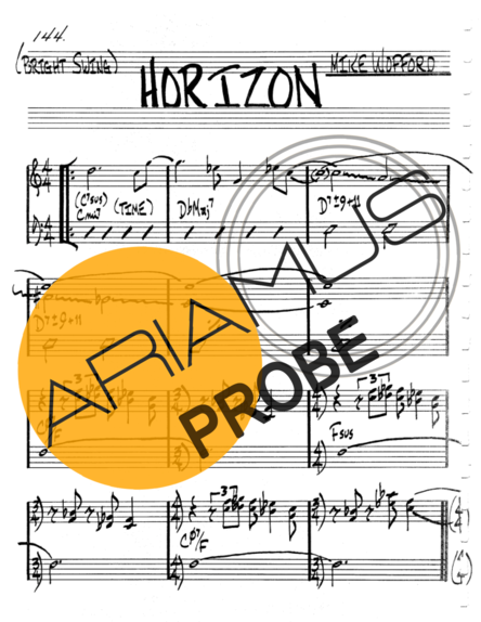 The Real Book of Jazz Horizon score for Geigen