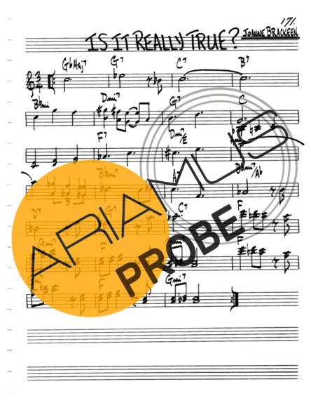 The Real Book of Jazz Is It Really True score for Geigen