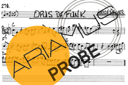 The Real Book of Jazz Opus De Funk score for Trompete