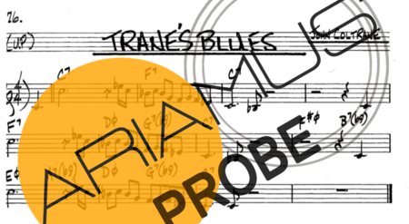 The Real Book of Jazz Tranes Blues score for Tenor-Saxophon Sopran (Bb)