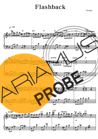Yiruma Flashback score for Klavier